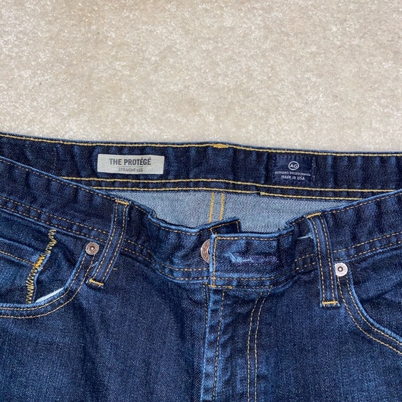 AG Denim Protegé Straight Leg Jeans 36x34 - Picture 3 of 4